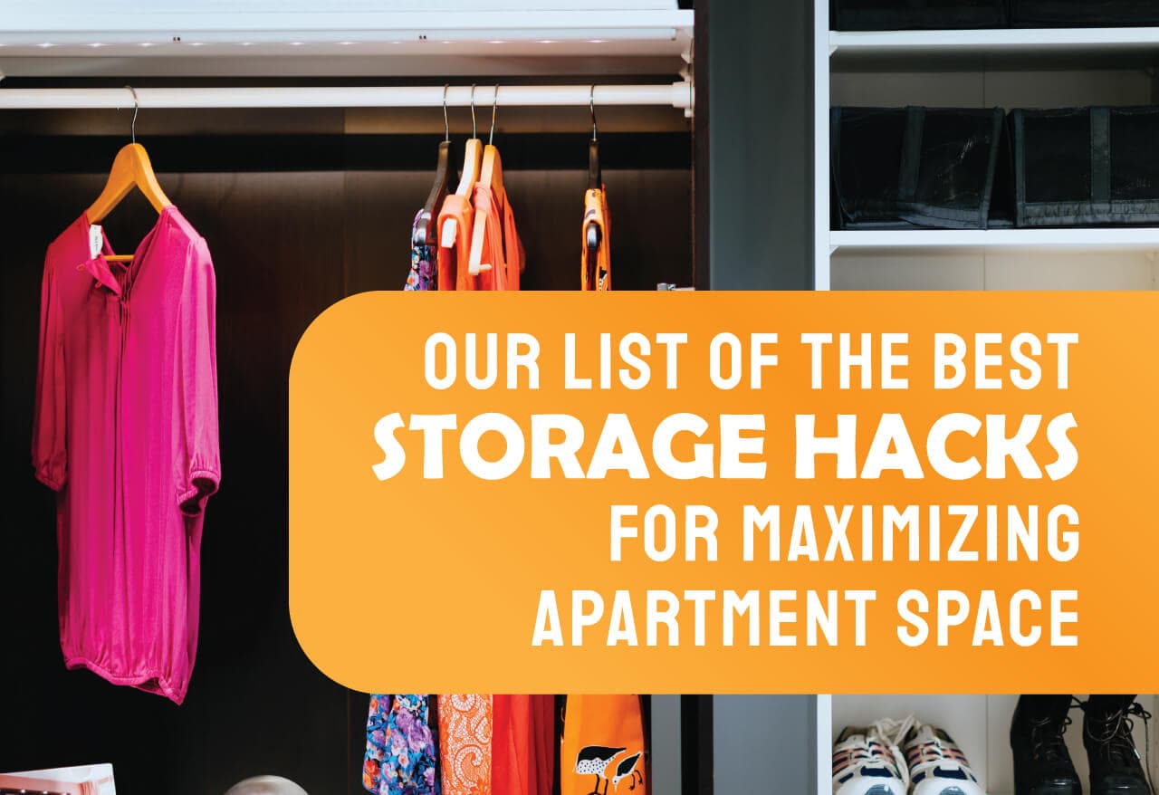 Our List of the Best Storage Hacks for Maximizing Apartment Space
